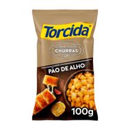 Salgadinho de Trigo Pão de Alho Torcida Churras Pacote 100g